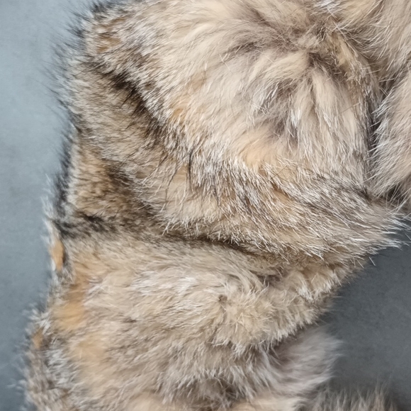 Vintage Winter Neck Scarf Fur - Picture 4 of 14